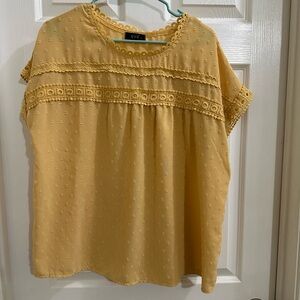 Yellow blouse